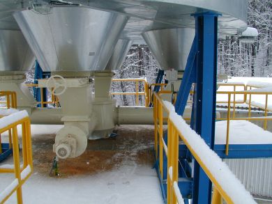 bentonite, crushed glass, aluminum granulate, carbide dust, corundum pulp, cast iron and steel, chips, cast iron and steel balls, magnesite, manganese ore, nickel, scale, glass batch, glass, heavy metals, Stanislav Rataj, Rataj a.s., conveyor, screw conveyor, spiral screw, biogas, biogas station, metallurgy, heavy industry, belt conveyor