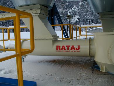 bentonite, crushed glass, aluminum granulate, carbide dust, corundum pulp, cast iron and steel, chips, cast iron and steel balls, magnesite, manganese ore, nickel, scale, glass batch, glass, heavy metals, Stanislav Rataj, Rataj a.s., conveyor, screw conveyor, spiral screw, biogas, biogas station, metallurgy, heavy industry, belt conveyor