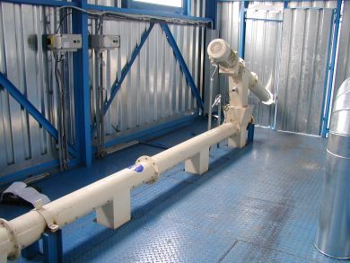 bentonite, crushed glass, aluminum granulate, carbide dust, corundum pulp, cast iron and steel, chips, cast iron and steel balls, magnesite, manganese ore, nickel, scale, glass batch, glass, heavy metals, Stanislav Rataj, Rataj a.s., conveyor, screw conveyor, spiral screw, biogas, biogas station, metallurgy, heavy industry, belt conveyor