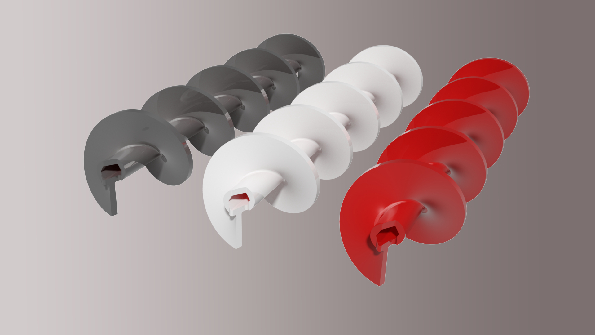 Plastic hotsell screw conveyor